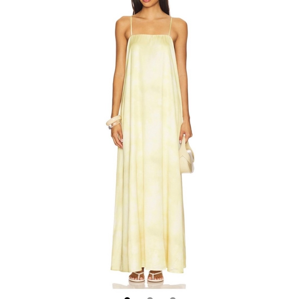 Chic Yellow Maxi Dress